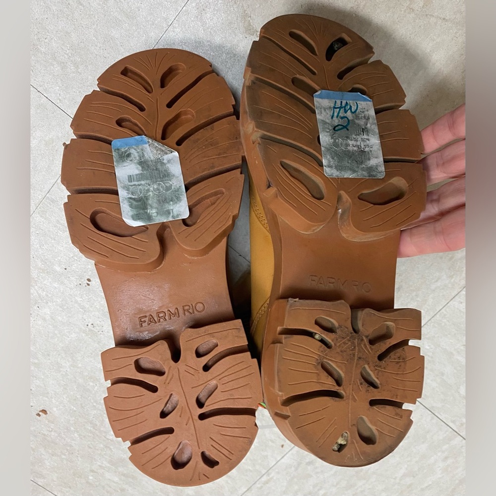 FARM Rio Tan Combat Boots - Picture 7 of 16